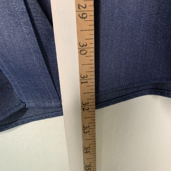 LL Bean Button Down Shirt Mens 15.5 / 34 Wrinkle Resistant Traditional Fit Blue - Picture 9 of 12